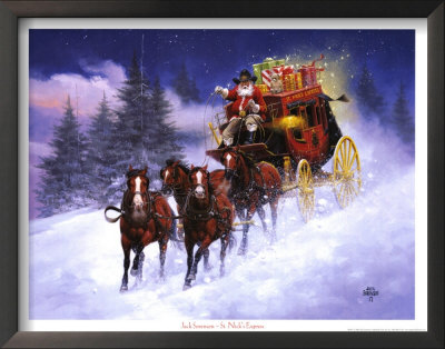 St. Nick's Express by Jack Sorenson Pricing Limited Edition Print image