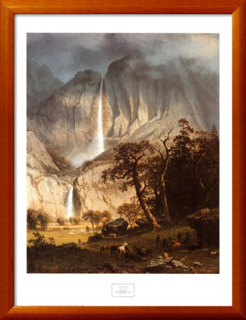 Cho-Looke, The Yosemite Fall, 1864 by Albert Bierstadt Pricing Limited Edition Print image