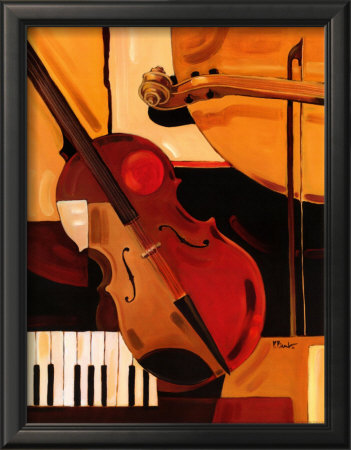 Abstract Violin by Paul Brent Pricing Limited Edition Print image