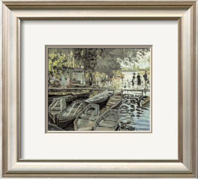 Bathers At La Grenouillere by Claude Monet Pricing Limited Edition Print image