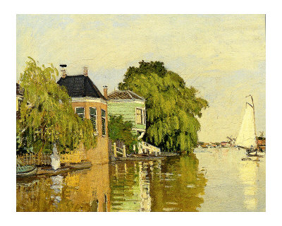 Landscape At Zaandam Iv by Claude Monet Pricing Limited Edition Print image