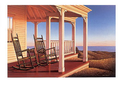 Twilight On The Veranda by Daniel Pollera Pricing Limited Edition Print image