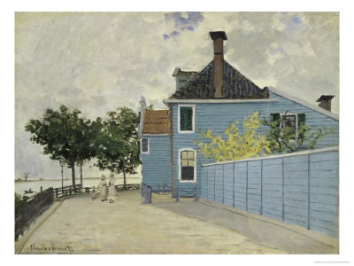 La Maison Weue, Zaandau by Claude Monet Pricing Limited Edition Print image