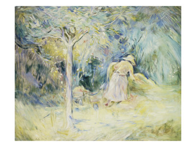 Les Foins A Mezy by Berthe Morisot Pricing Limited Edition Print image