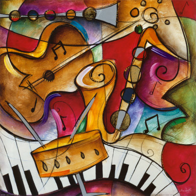 Jazz It Up Ii by Eric Waugh Pricing Limited Edition Print image