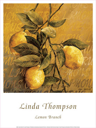 Lemon Branch by Linda Thompson Pricing Limited Edition Print image