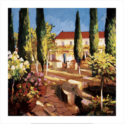 Villa Garden by Philip Craig Pricing Limited Edition Print image