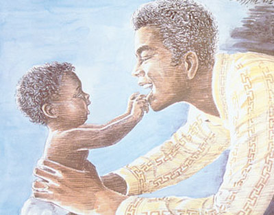 Father And Child by Don Miller Pricing Limited Edition Print image