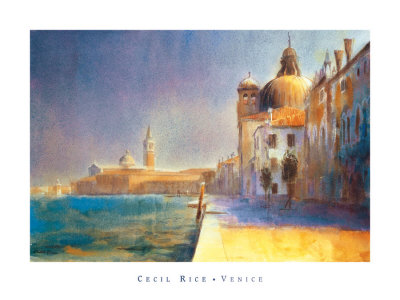 Along The Guidecca by Cecil Rice Pricing Limited Edition Print image