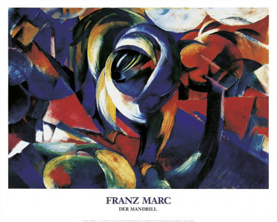 Der Mandrill, C.1913 by Franz Marc Pricing Limited Edition Print image