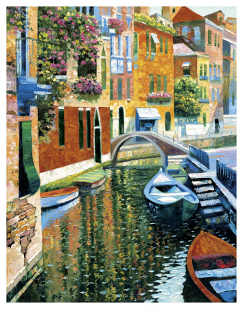 Romantic Canal by Howard Behrens Pricing Limited Edition Print image