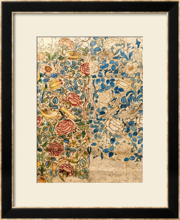 Design For Chintz: Rose by William Morris Pricing Limited Edition Print image