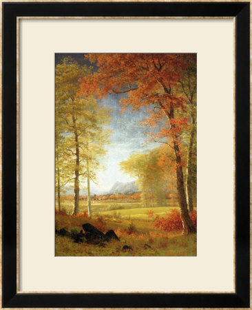 Autumn In America, Oneida County, New York by Albert Bierstadt Pricing Limited Edition Print image
