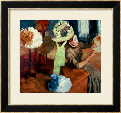 The Millinery Shop, 1879/84 by Edgar Degas Pricing Limited Edition Print image