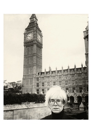 Andy Warhol And Big Ben, C.1986 by Andy Warhol Pricing Limited Edition Print image