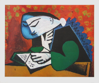 Girl Reading by Pablo Picasso Pricing Limited Edition Print image