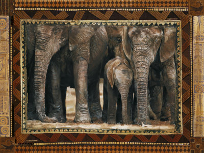 Elephants by Rob Hefferan Pricing Limited Edition Print image