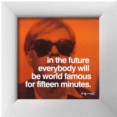 Fifteen Minutes by Andy Warhol Pricing Limited Edition Print image