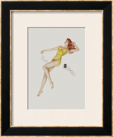 Varga Girl, July 1942 by Alberto Vargas Pricing Limited Edition Print image