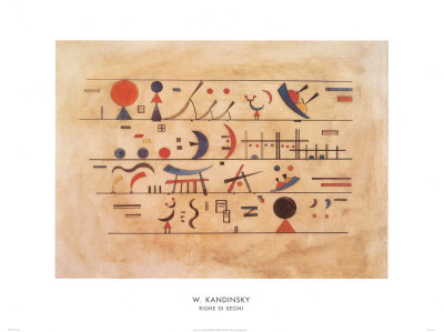 Righe Di Segni by Wassily Kandinsky Pricing Limited Edition Print image