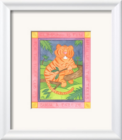 Climbing Tiger by Paul Brent Pricing Limited Edition Print image