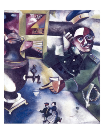Chagall: Soldier, 1911-12 by Marc Chagall Pricing Limited Edition Print image