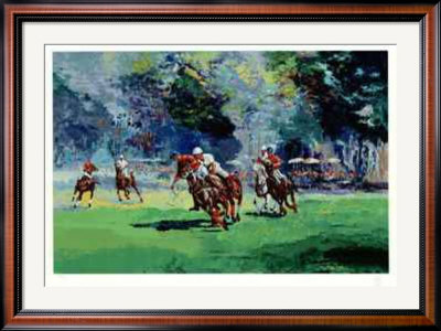 Polo Match - Hook Shot by Mark King Pricing Limited Edition Print image