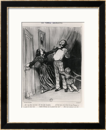 The Socialist Women, 1849 by Honore Daumier Pricing Limited Edition Print image