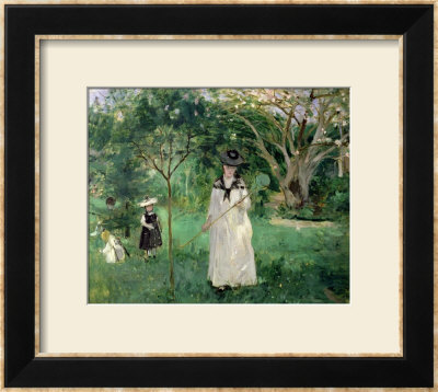 The Butterfly Hunt, 1874 by Berthe Morisot Pricing Limited Edition Print image