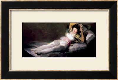 The Clothed Maja, Circa 1800 by Francisco De Goya Pricing Limited Edition Print image