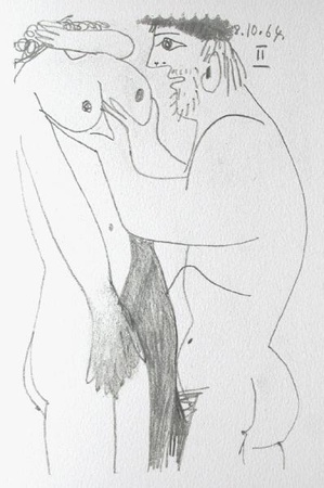 Le Gout Du Bonheur 51 by Pablo Picasso Pricing Limited Edition Print image