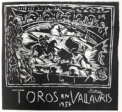 Af 1954 - Toros En Vallauris by Pablo Picasso Pricing Limited Edition Print image