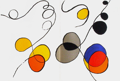 Dlm173 - Composition Vi by Alexander Calder Pricing Limited Edition Print image
