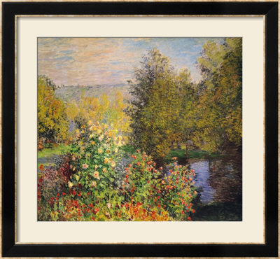 A Corner Of The Garden At Montgeron, 1876-7 by Claude Monet Pricing Limited Edition Print image