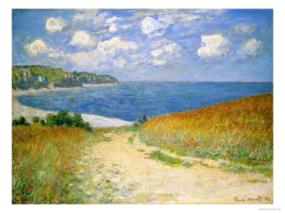 Path In The Wheat At Pourville, 1882 by Claude Monet Pricing Limited Edition Print image