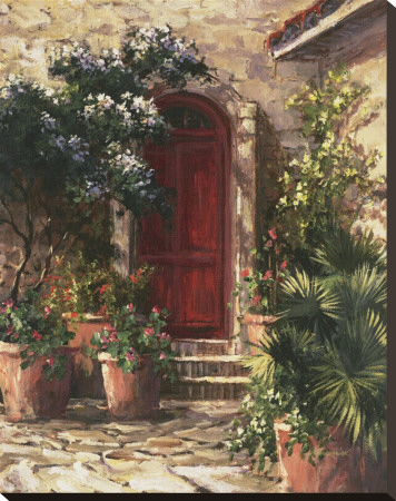 Courtyard At Sovana by Art Fronckowiak Pricing Limited Edition Print image