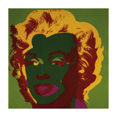 Marilyn, C.1967 (On Green) by Andy Warhol Pricing Limited Edition Print image