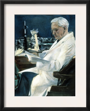 Sir Alexander Fleming by Paul Cezanne Pricing Limited Edition Print image