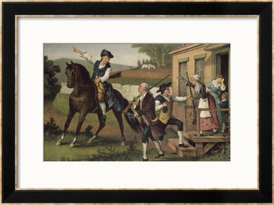 Minute Men Of The Revolution by Currier & Ives Pricing Limited Edition Print image