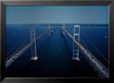 Chesapeake Bay Bridge by Mike Smith Pricing Limited Edition Print image