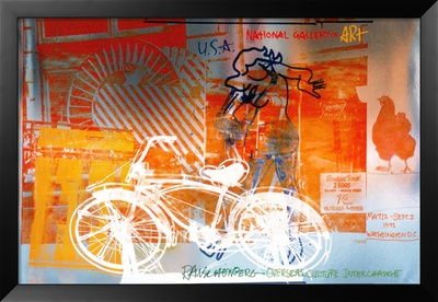 Bicycle, National Gallery by Robert Rauschenberg Pricing Limited Edition Print image