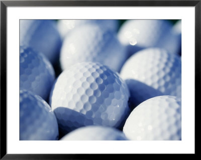 Close-Up Of Golf Balls by Guy Crittenden Pricing Limited Edition Print image