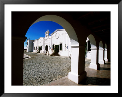 La Rosa Bodega (Vineyard) Buildings Where Michel Torino Wines Are Produced, Cafayate, Argentina by Michael Taylor Pricing Limited Edition Print image