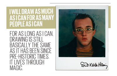 I Will Draw by Keith Haring Pricing Limited Edition Print image