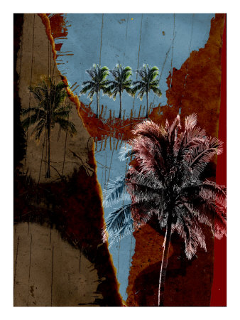 Blue Palms Iii by Miguel Paredes Pricing Limited Edition Print image