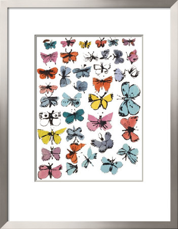 Butterflies, C.1955 by Andy Warhol Pricing Limited Edition Print image