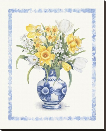Daffodils & Tulips by Bambi Papais Pricing Limited Edition Print image