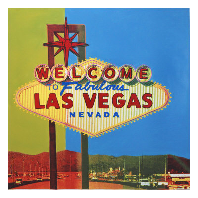 Welcome To Las Vegas by Steve Kaufman Pricing Limited Edition Print image