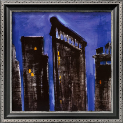 Blue Cityscape by Paul Brent Pricing Limited Edition Print image