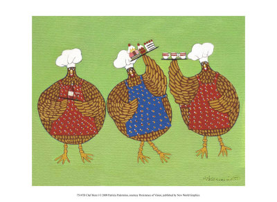 Chef Hens I by Patricia Palermino Pricing Limited Edition Print image